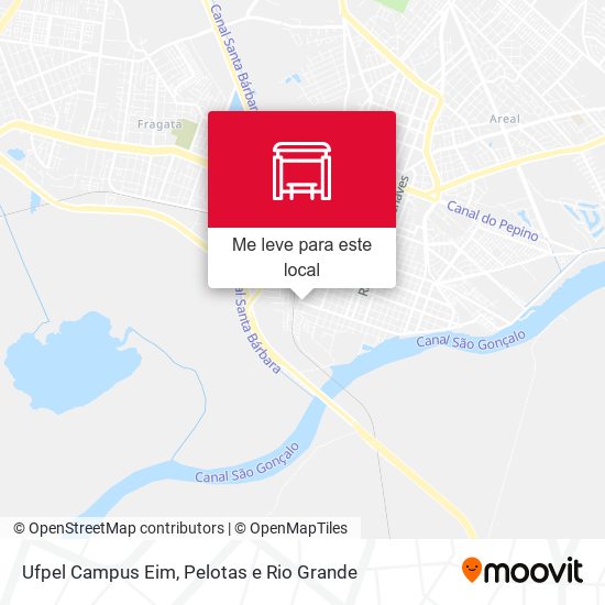 Ufpel Campus Eim mapa