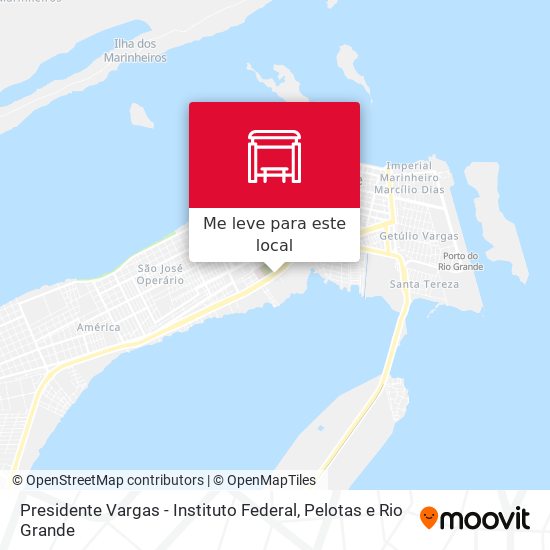 Presidente Vargas - Instituto Federal mapa