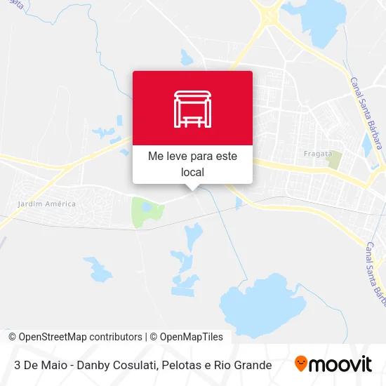 3 De Maio - Danby Cosulati mapa