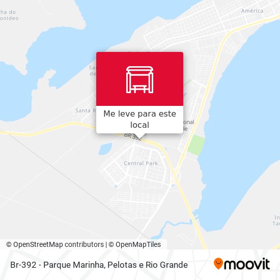 Br-392 - Parque Marinha mapa