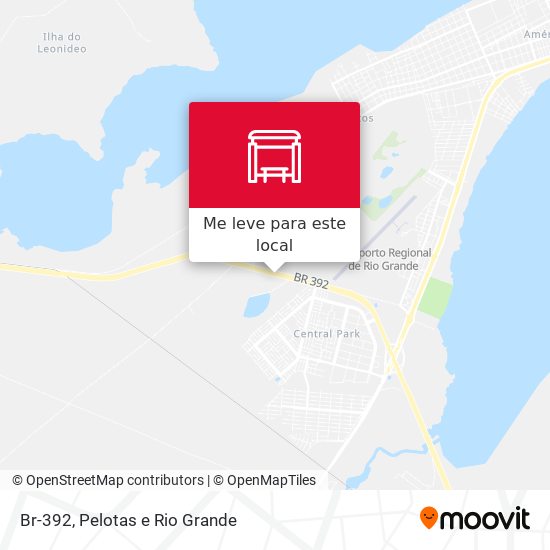 Br-392 mapa