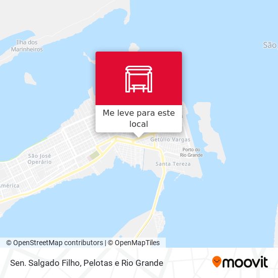 Sen. Salgado Filho mapa