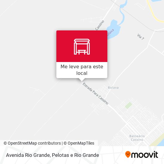 Avenida Rio Grande mapa
