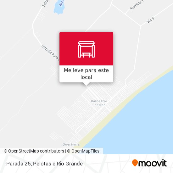 Parada 25 mapa