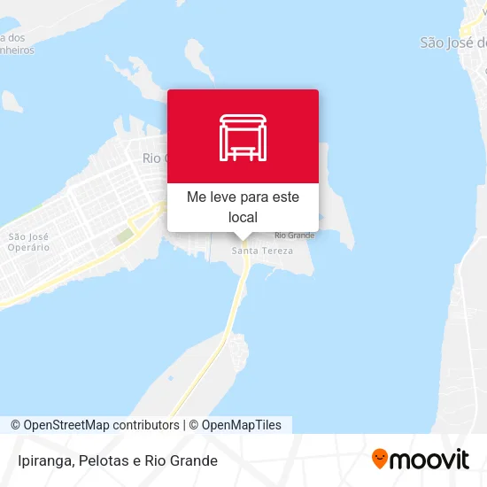 Ipiranga mapa