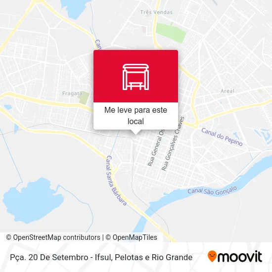 Pça. 20 De Setembro - Ifsul mapa
