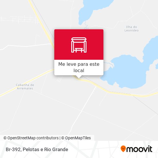 Br-392 mapa