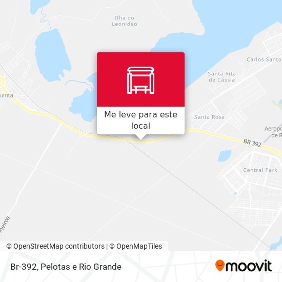 Br-392 mapa