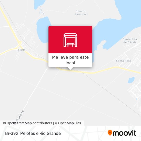 Br-392 mapa