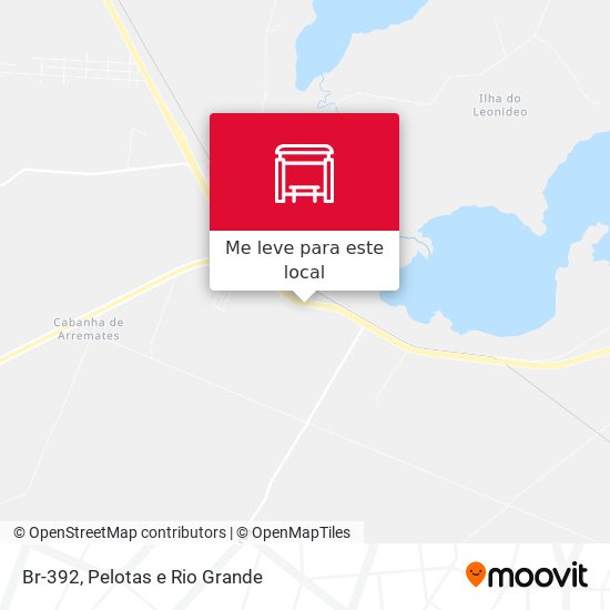 Br-392 mapa