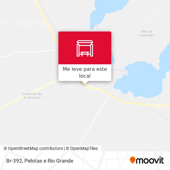 Br-392 mapa