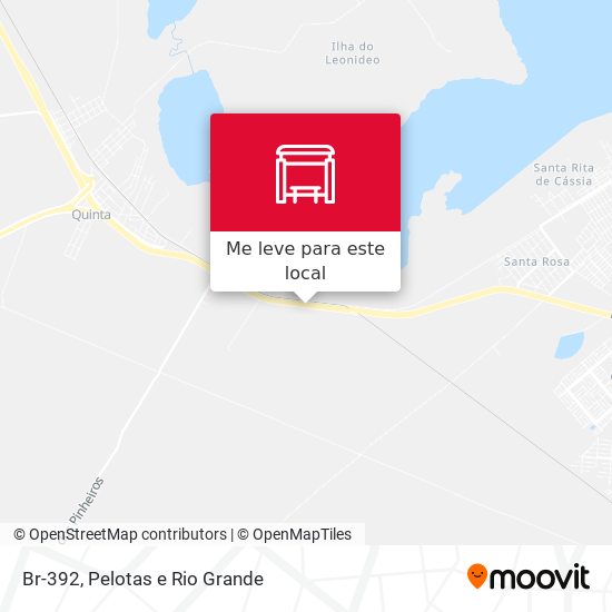 Br-392 mapa