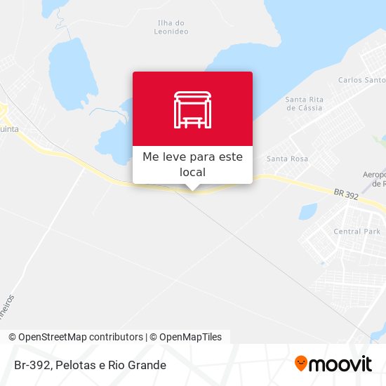 Br-392 mapa