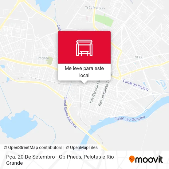 Pça. 20 De Setembro - Gp Pneus mapa