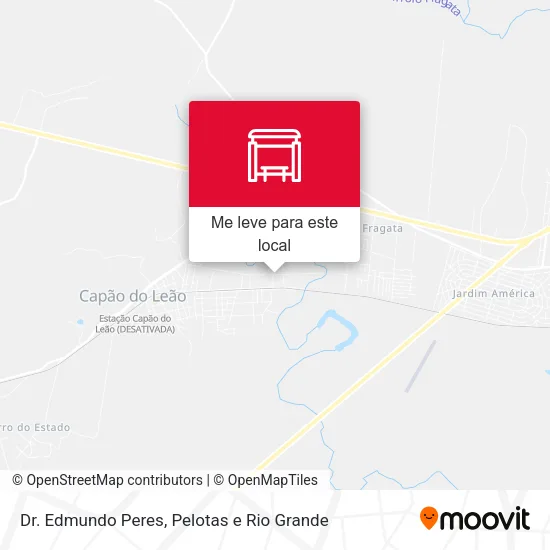 Dr. Edmundo Peres mapa