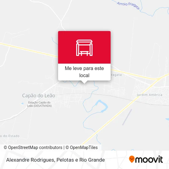 Alexandre Rodrigues mapa