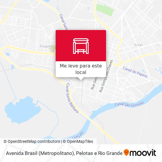 Avenida Brasil (Metropolitano) mapa