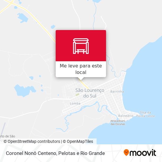 Coronel Nonô Centeno mapa