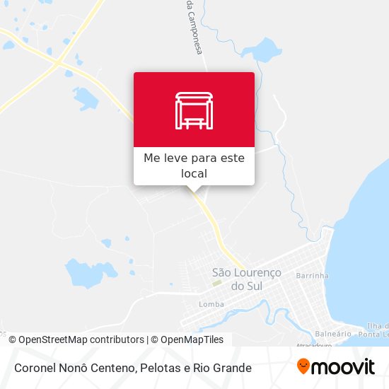 Coronel Nonô Centeno mapa