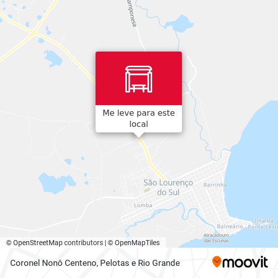 Coronel Nonô Centeno mapa