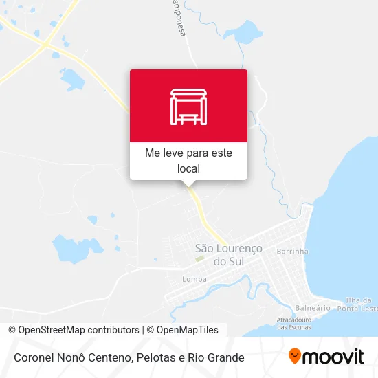Coronel Nonô Centeno mapa