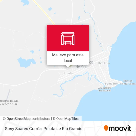 Sony Soares Corrêa mapa
