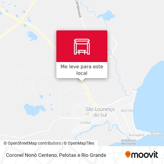 Coronel Nonô Centeno mapa