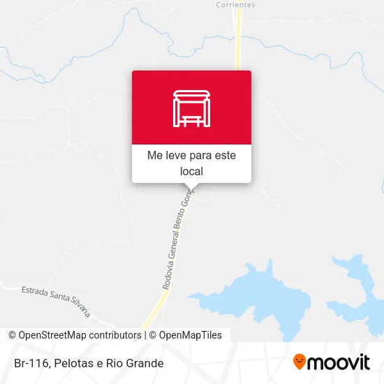 Br-116 mapa