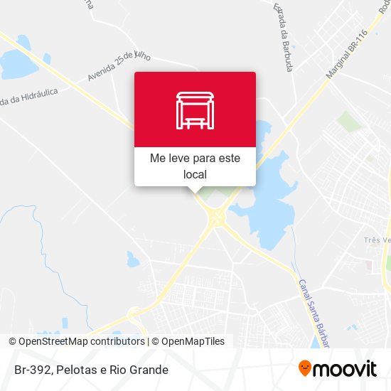 Br-392 mapa