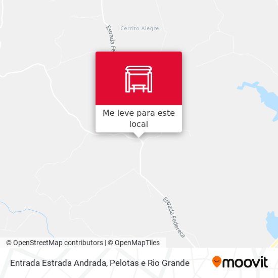 Entrada Estrada Andrada mapa