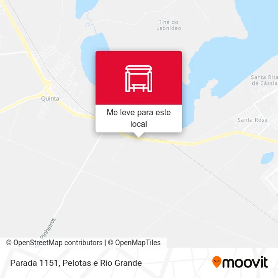 Parada 1151 mapa
