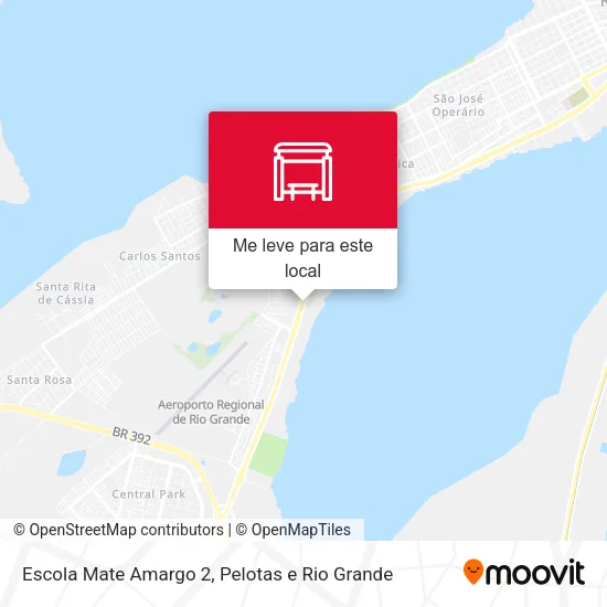 Escola Mate Amargo 2 mapa