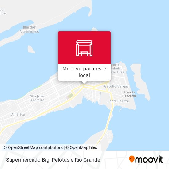 Supermercado Big mapa