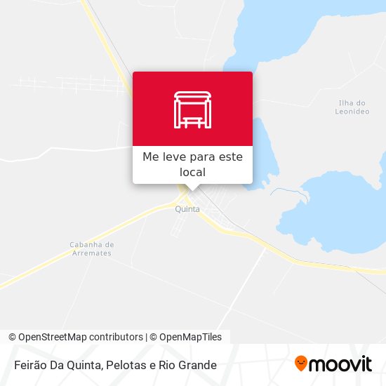 Feirão Da Quinta mapa
