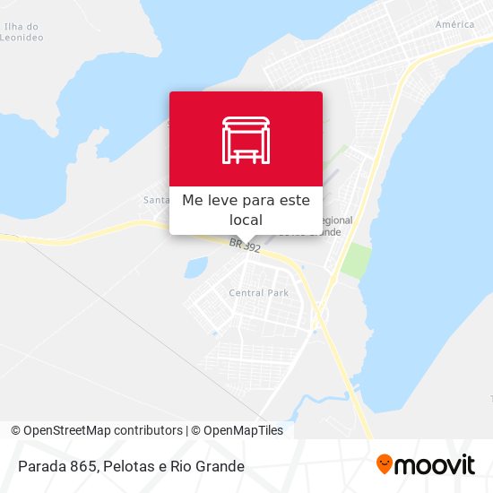 Parada 865 mapa