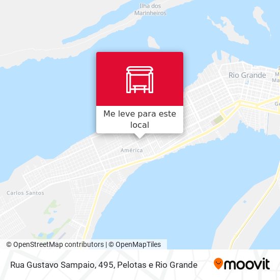 Rua Gustavo Sampaio, 495 mapa
