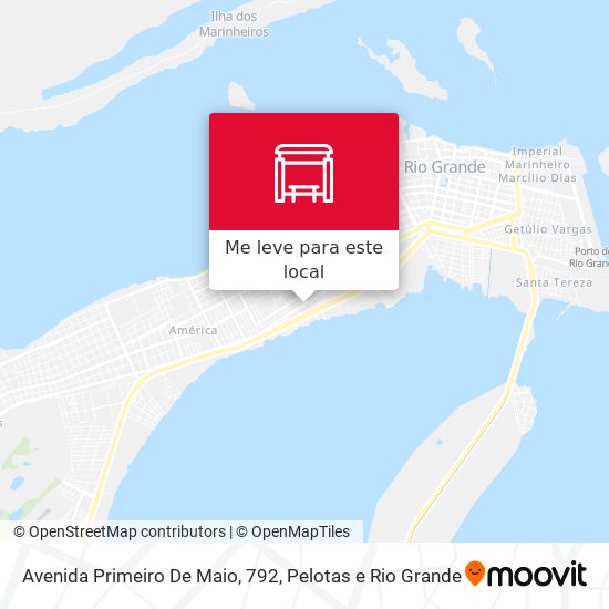 Avenida Primeiro De Maio, 792 mapa