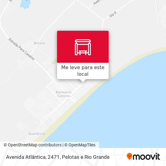 Avenida Atlântica, 2471 mapa