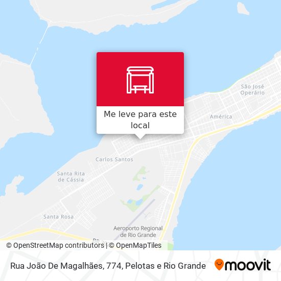 Rua João De Magalhães, 774 mapa