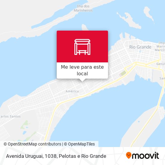Avenida Uruguai, 1038 mapa