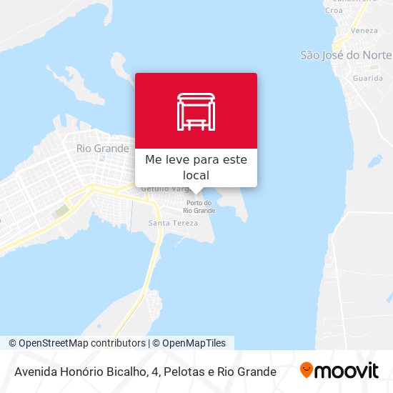 Avenida Honório Bicalho, 4 mapa