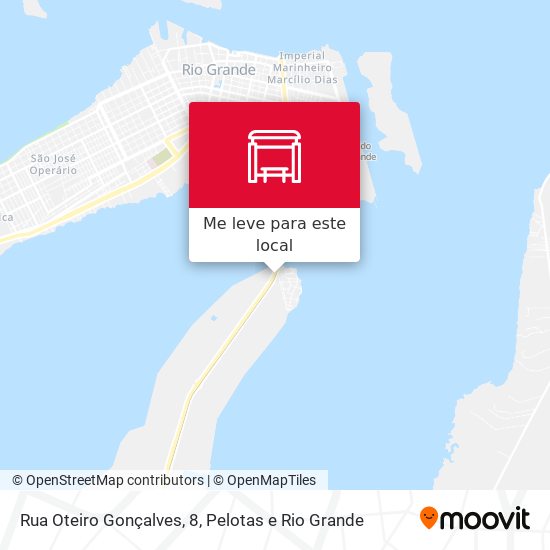 Rua Oteiro Gonçalves, 8 mapa