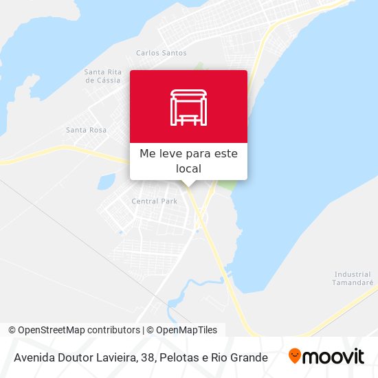 Avenida Doutor Lavieira, 38 mapa