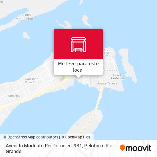 Avenida Modesto Rei Dorneles, 931 mapa