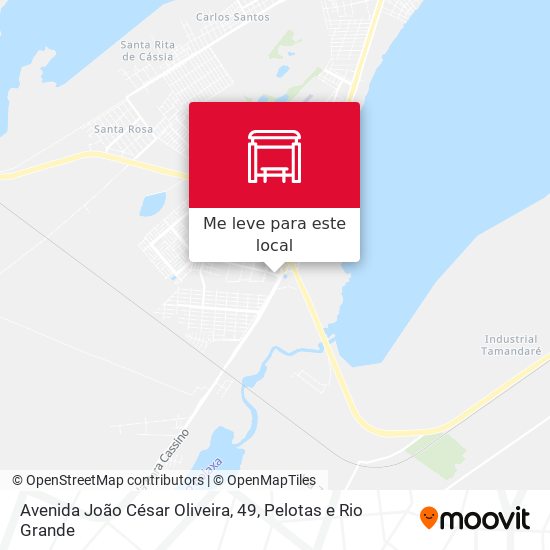 Avenida João César Oliveira, 49 mapa