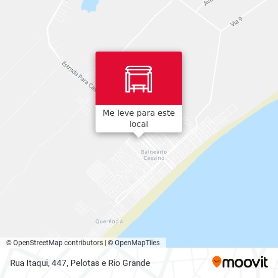 Rua Itaqui, 447 mapa