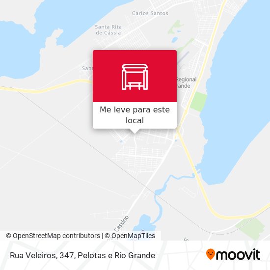 Rua Veleiros, 347 mapa