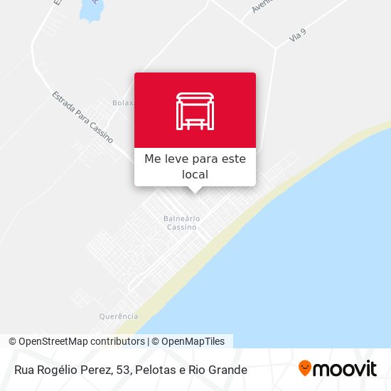 Rua Rogélio Perez, 53 mapa