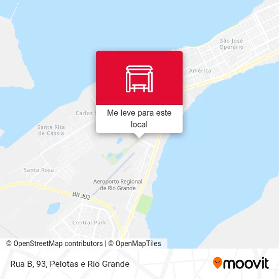 Rua B, 93 mapa