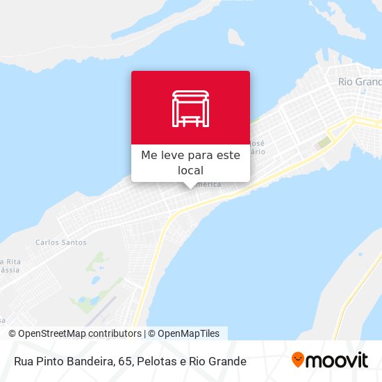 Rua Pinto Bandeira, 65 mapa